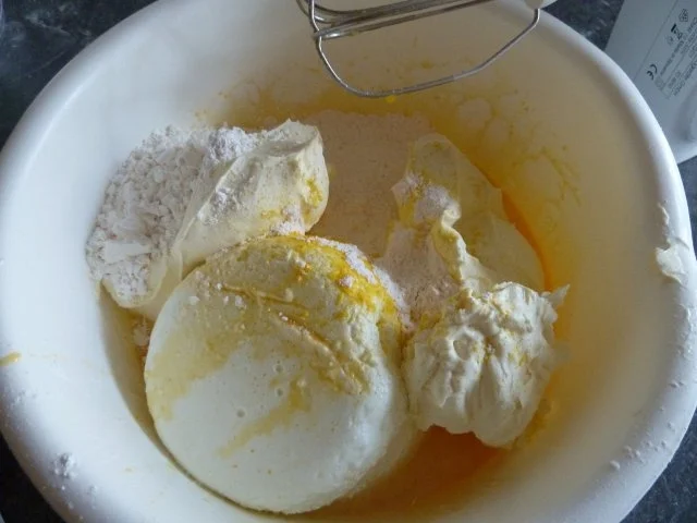 Käsekuchen marmoriert mit Minzgeschmack - Rezept - Bild Nr. 5