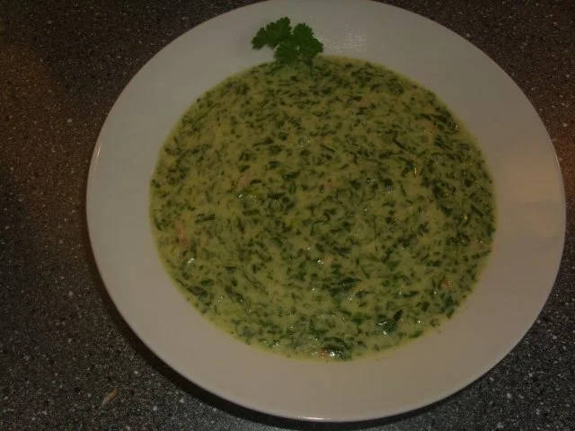 Spinat-Käse-Suppe - Rezept