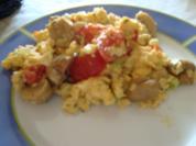 Rührei mit leckerem Gemüse - Rezept