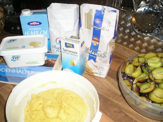 Rezept: Pflaumenkuchen mit Streuseln Bild Nr. 4 Pflaumenkuchen mit Streuseln - Rezept - Bild Nr. 4