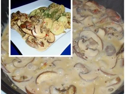Scharfe Champignons mit Pellkartoffeln - Rezept - Bild Nr. 5