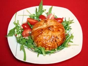 Blätterteigtaschen mit Feta, Tunfisch, Rucola & Tomaten - Rezept