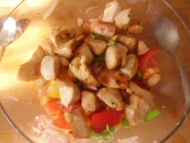 Hähnchensalat nach italienischer Art - Rezept - Bild Nr. 9