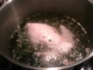 Hühnersuppe UND Hühnerfrikassee = Ein Arbeitsgang! - Rezept
