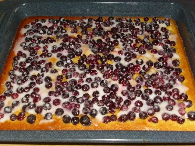 Heidelbeerkuchen - Rezept