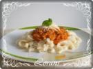 ❈ Selbstgemachte Bandnudeln mit Bolognese-Sause und Parmesankäse ❈ - Rezept