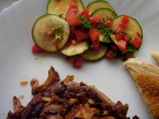 Rezept: Zucchinisalat Bild Nr. 6 Zucchinisalat - Rezept - Bild Nr. 6