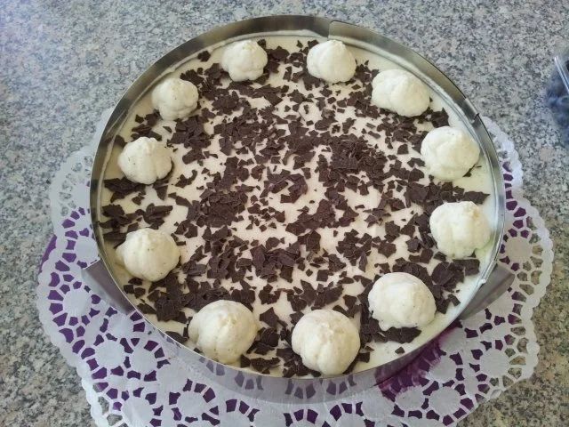 Rezept: Torte "Schwarzwälder Art" mit Blaubeeren Bild Nr. 4 Torte "Schwarzwälder Art" mit Blaubeeren - Rezept - Bild Nr. 4