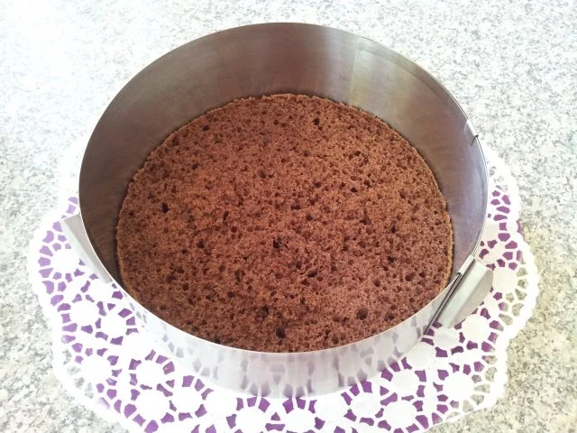 Rezept: Torte "Schwarzwälder Art" mit Blaubeeren Bild Nr. 10 Torte "Schwarzwälder Art" mit Blaubeeren - Rezept - Bild Nr. 10