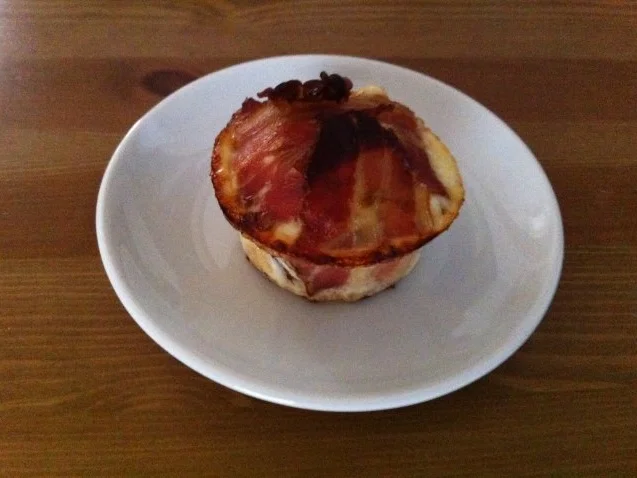 Ei im Speckmantel - Rezept