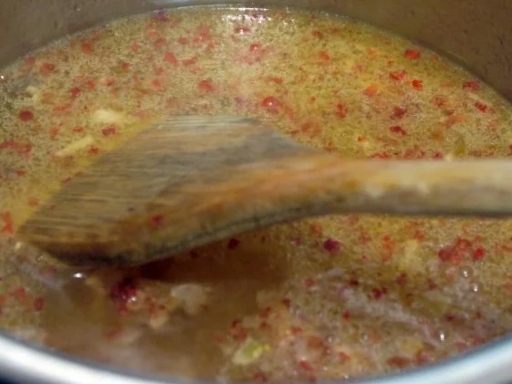 Rezept: Schwarzer-Sesam-Lachs mit selbstgemachter Tagliatelle und Rosa-Pfeffer-Sauce Bild Nr. 5 Schwarzer-Sesam-Lachs mit selbstgemachter Tagliatelle und Rosa-Pfeffer-Sauce - Rezept - Bild Nr. 5