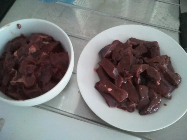 Leber-Party mit jungem, frischem und scharfen Gemüse - Rezept - Bild Nr. 2