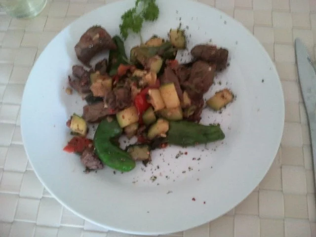 Leber-Party mit jungem, frischem und scharfen Gemüse - Rezept - Bild Nr. 10