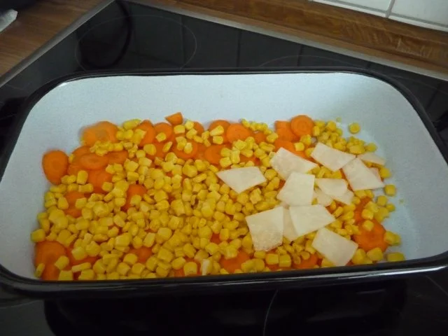 Fleischlos : Gemüse kunterbunt im Bräter aus dem Backofen - Rezept - Bild Nr. 5