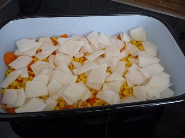 Fleischlos : Gemüse kunterbunt im Bräter aus dem Backofen - Rezept - Bild Nr. 6