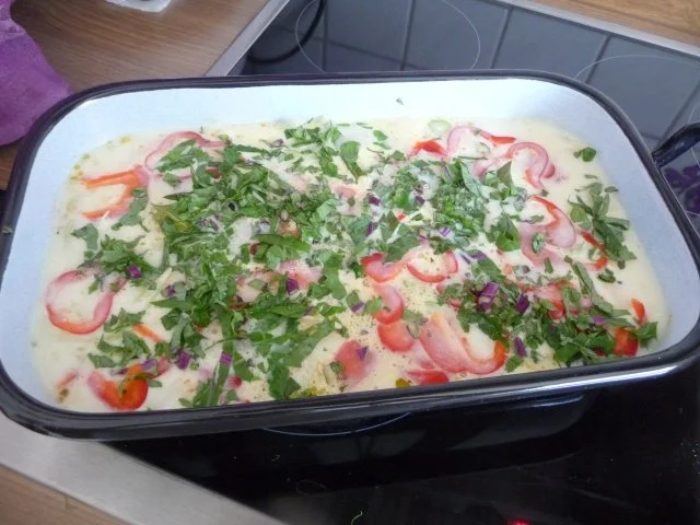 Fleischlos : Gemüse kunterbunt im Bräter aus dem Backofen - Rezept - Bild Nr. 12