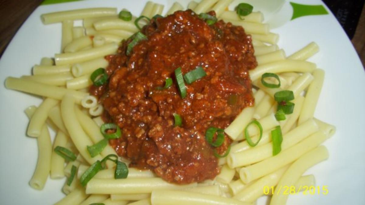 Spaghetti-Bolognese - Rezept