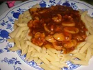Maccaroni mit Jägersauce - Rezept