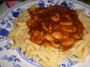 Maccaroni mit Jägersauce - Rezept