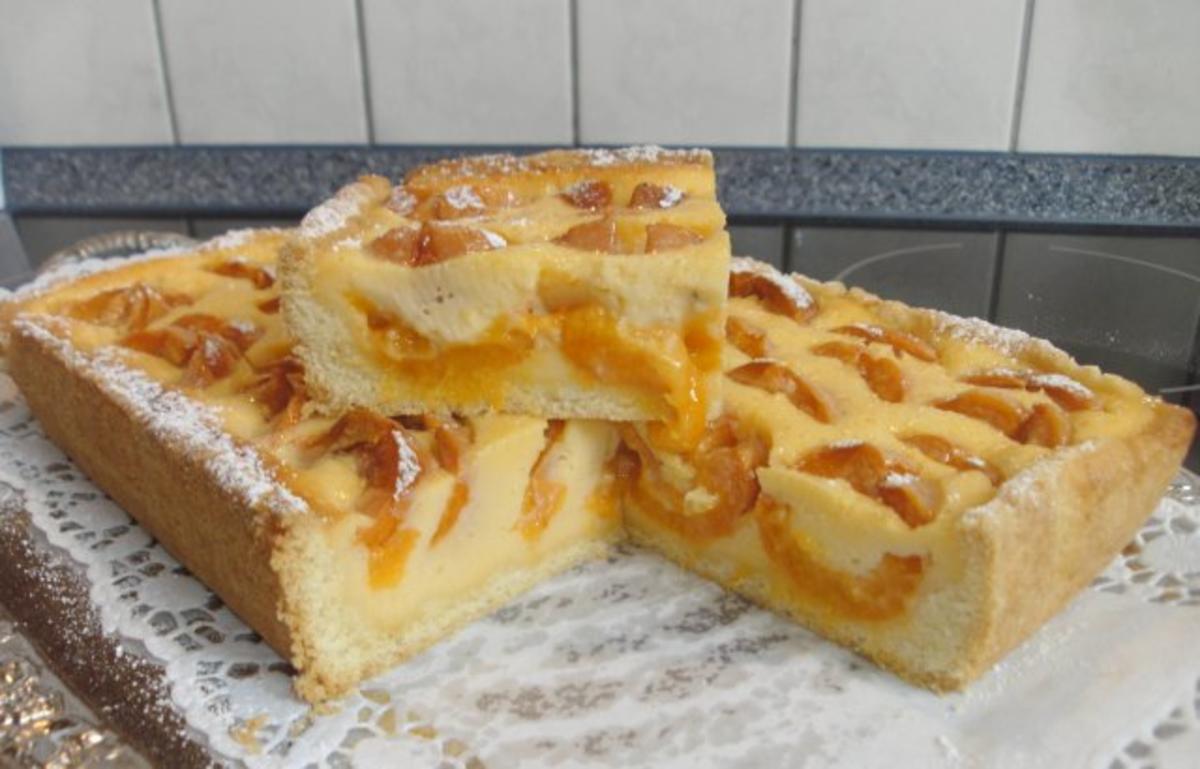 Mini Aprikosen-Pudding-Kuchen - Rezept von Backfee1961