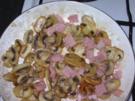 Champignons mit Schinken - Rezept