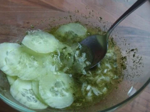 Mein Gurkensalat - Rezept - Bild Nr. 4