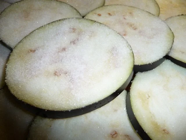 Rezept: Auberginenauflauf Bild Nr. 7 Auberginenauflauf - Rezept - Bild Nr. 7