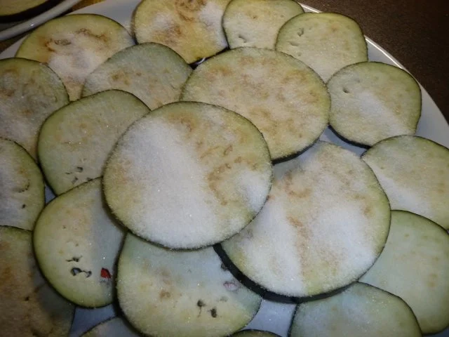 Rezept: Auberginenauflauf Bild Nr. 8 Auberginenauflauf - Rezept - Bild Nr. 8