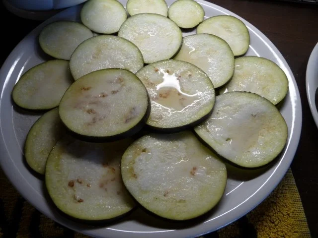 Rezept: Auberginenauflauf Bild Nr. 9 Auberginenauflauf - Rezept - Bild Nr. 9