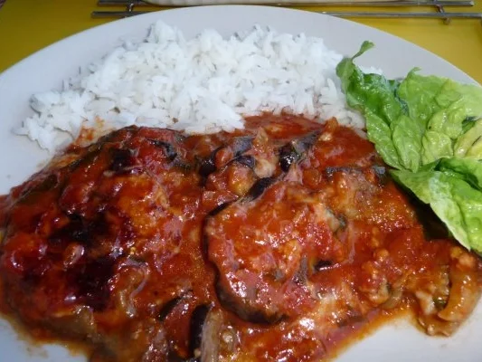 Rezept: Auberginenauflauf Auberginenauflauf - Rezept