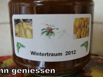 Wintertraum Marmelade - Rezept