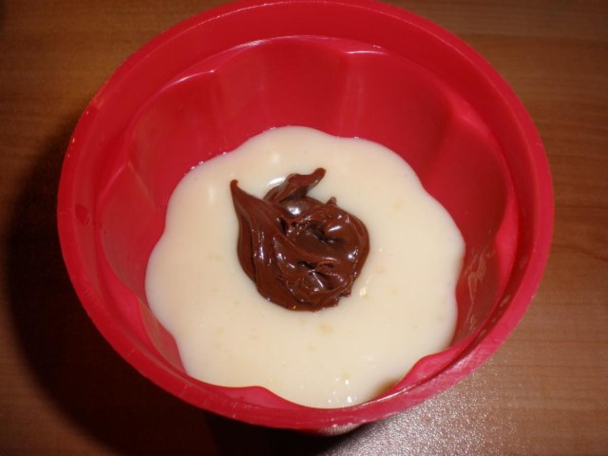 Mandelpudding mit Schoko-Kern - Rezept - Bild Nr. 2