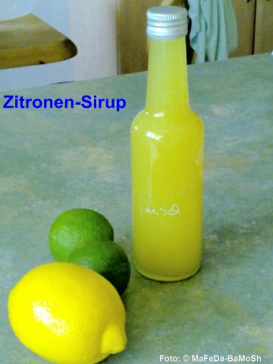 Zitronen-Sirup - Rezept