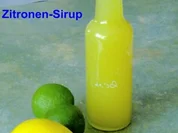 Zitronen-Sirup - Rezept