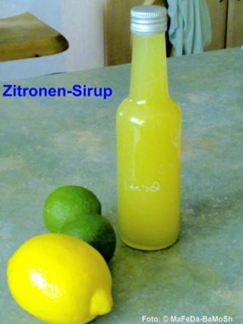 Zitronen Sirup Rezept mit Bild kochbar de Zitronen Sirup Rezept mit Bild kochbar de