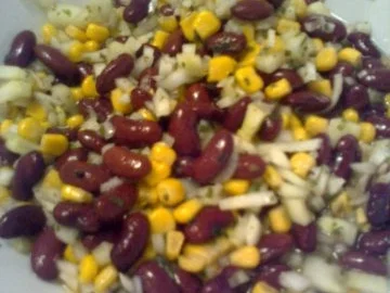 Kidney Bohnen Salat - Rezept - Bild Nr. 2