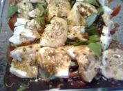 Tomaten und Mozzarella und Basilikum - Rezept