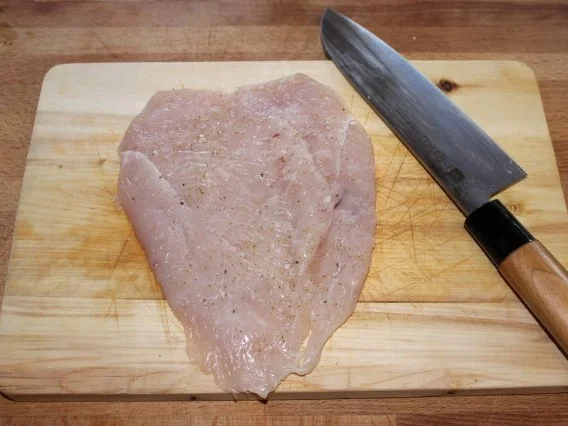 Rezept: Hähnchenbrust mit Spinat-Feta-Füllung und Basmati-Reis Bild Nr. 4 Hähnchenbrust mit Spinat-Feta-Füllung und Basmati-Reis - Rezept - Bild Nr. 4