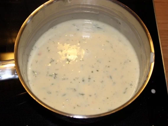 Rezept: Hähnchenbrust mit Spinat-Feta-Füllung und Basmati-Reis Bild Nr. 8 Hähnchenbrust mit Spinat-Feta-Füllung und Basmati-Reis - Rezept - Bild Nr. 8