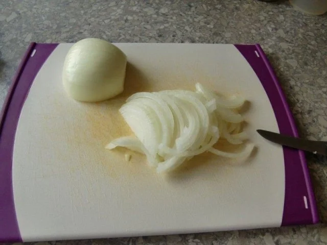 Geschnetzeltes mit Champignons auf ein Reisbett - Rezept - Bild Nr. 6