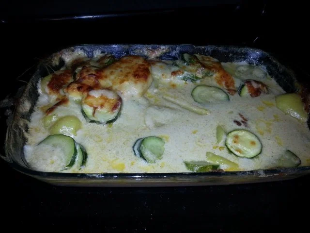 Schweinefilet in Blätterteig mit Zucchini-Kartoffelauflauf - Rezept - Bild Nr. 2