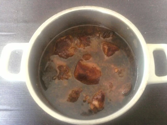 Snirtje-Braten mit Uppstöfft Kohlrabi - Rezept - Bild Nr. 4