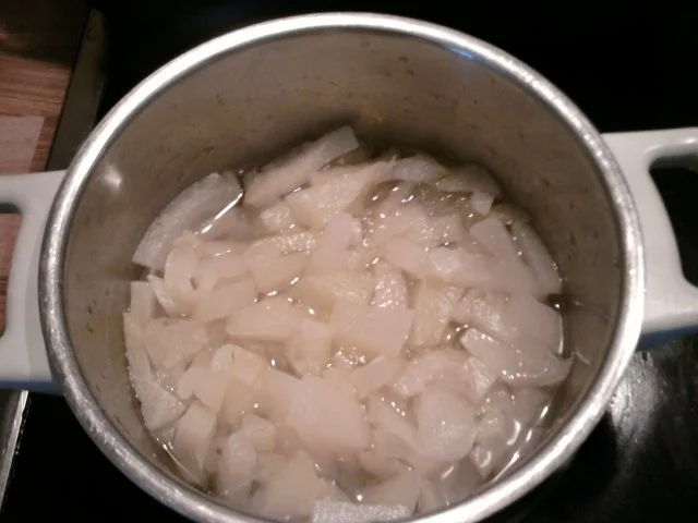 Snirtje-Braten mit Uppstöfft Kohlrabi - Rezept - Bild Nr. 5