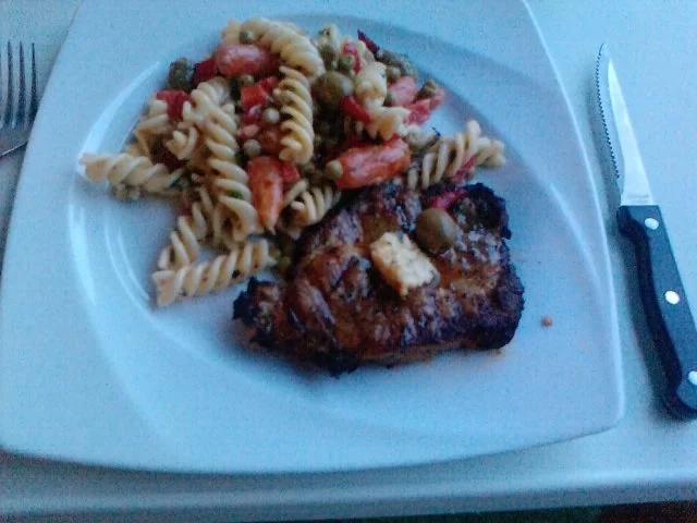 Der etwas andere Nudelsalat leicht und pikant - Rezept