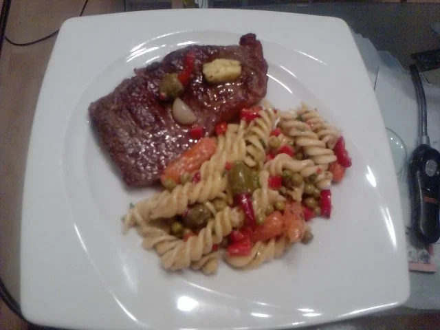 Rostiger Büffel oder Das 1. kommt es anders und 2. als man denkt Grill - Brat -Roastbeef - Rezept