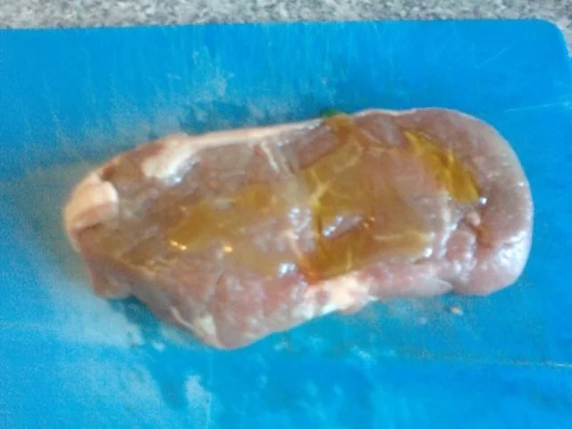 Rostiger Büffel oder Das 1. kommt es anders und 2. als man denkt Grill - Brat -Roastbeef - Rezept - Bild Nr. 3