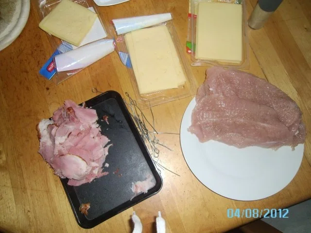 Cordon Bleu von der Pute - Rezept - Bild Nr. 3