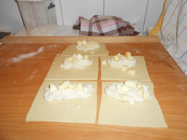 Marzipan-Kokos- Apfeltaschen - Rezept - Bild Nr. 6