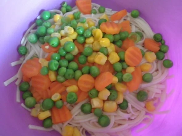 Rezept: "Schlanker" Nudelsalat ;-) ... Bild Nr. 4 "Schlanker" Nudelsalat ;-) ... - Rezept - Bild Nr. 4