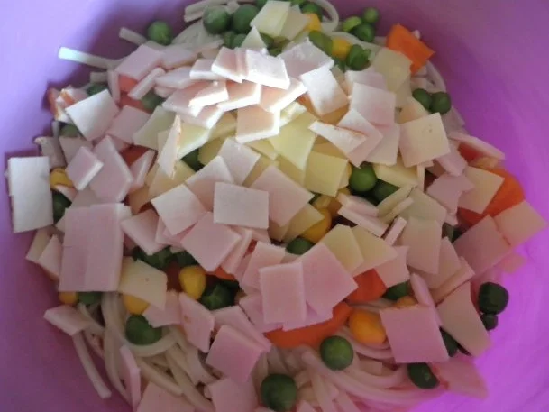 Rezept: "Schlanker" Nudelsalat ;-) ... Bild Nr. 6 "Schlanker" Nudelsalat ;-) ... - Rezept - Bild Nr. 6